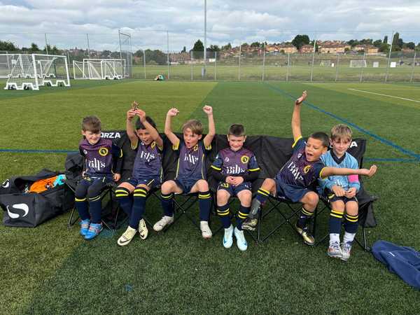 Sherwood Arrows FC Thrash Silva FC Carlton Gold U8 13-2
