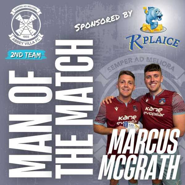 Abbey Villa F.C 2nds Hold St. Oliver Plunkett 2nds to Draw