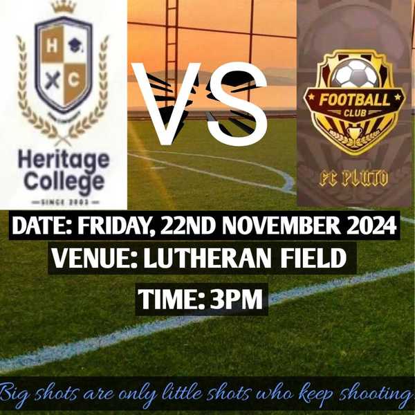 Pluto FC Edges Heritage F.C in Tense Encounter