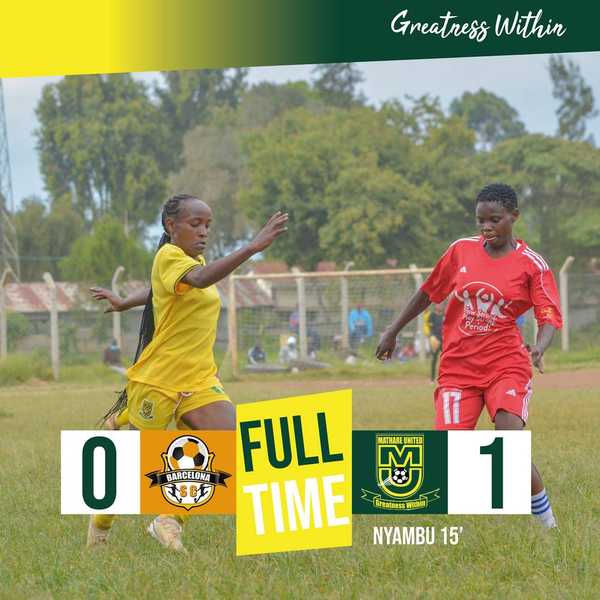Mathare United Women Edge Barcelona SC in Narrow Victory