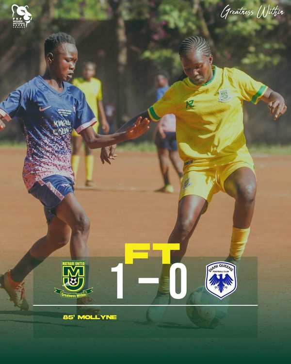Mathare United Women Edge Diani Queens 1-0 at MYSA Headquarters