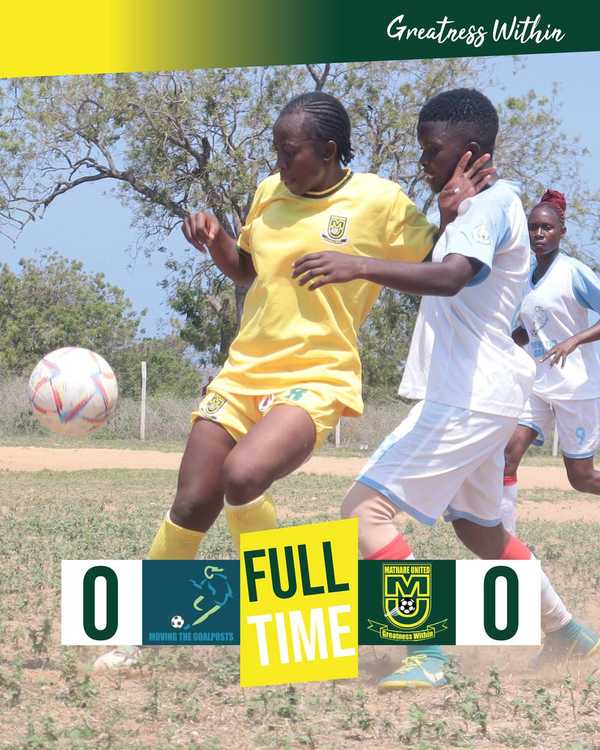 Mathare United Women FC Goalless Draw in Mnarani