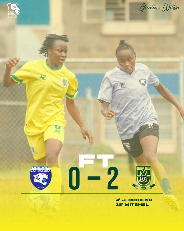 Mathare United Women FC Secure 2-0 Victory at Vapor