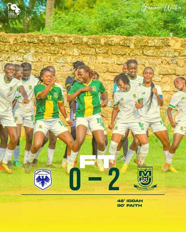 Mathare United Women FC Triumph 2-0 at Dzunga Grounds