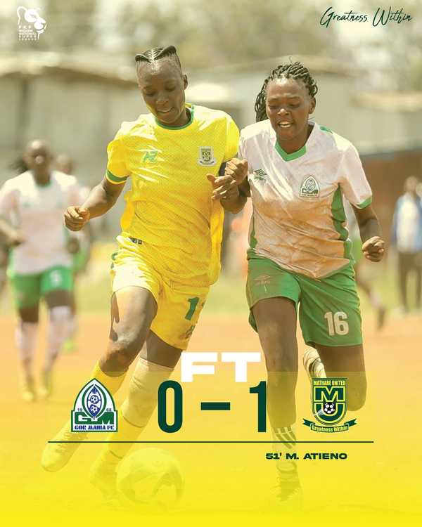 Mathare United Women FC edge Gor Queens FC 1-0 at Makongeni Grounds