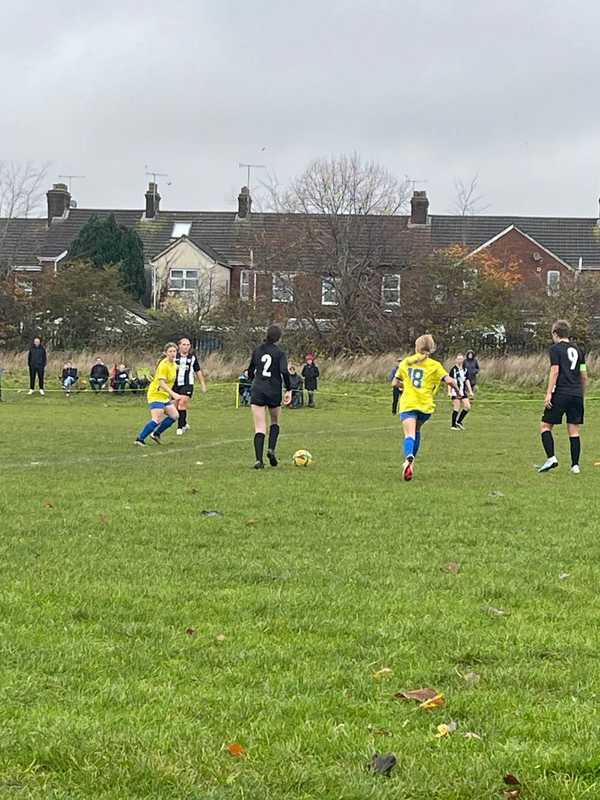 What a free kick from Aimee