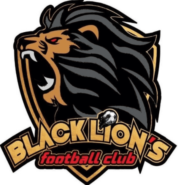 BLACK LION'S FC badge