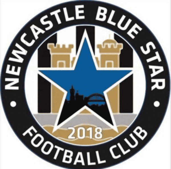Newcastle Bluestar Mags badge