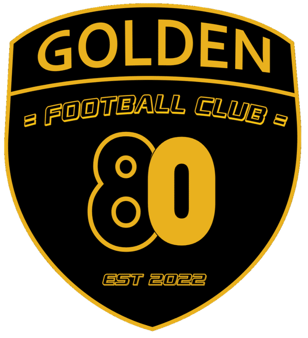 GOLDEN 80's FOOTBALL CLUB badge
