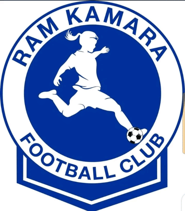 Ram Kamara Female Football Club badge