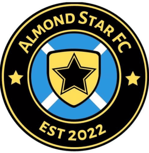 Almond Star Football Club badge