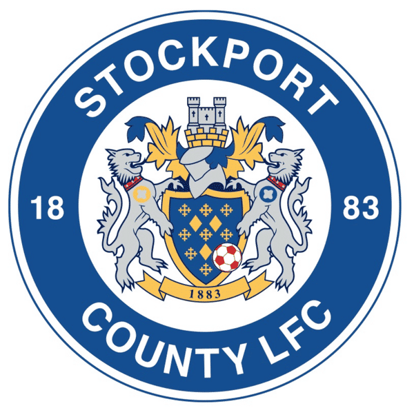 Stockport County Ladies Hatters badge
