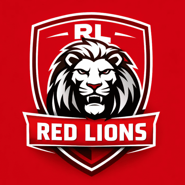 FC RED LIONS badge
