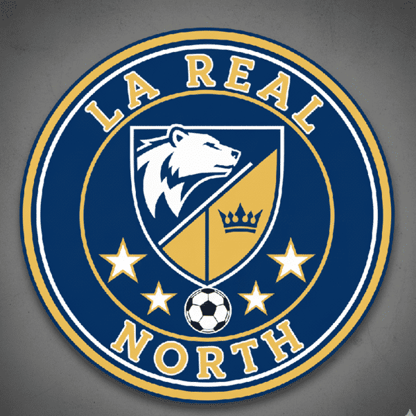 La Real North badge