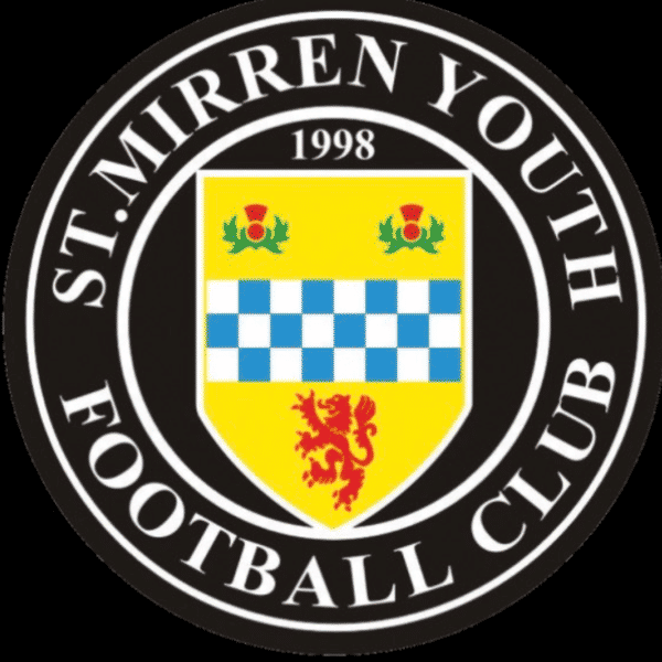ST MIRREN YOUTH 2013 BLACK badge