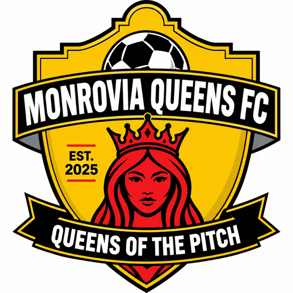 Monrovia Queens Football Club badge