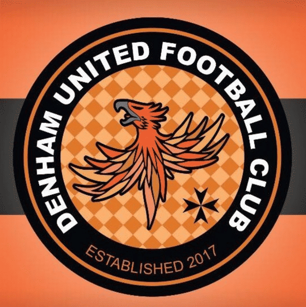 Denham United Football Club badge