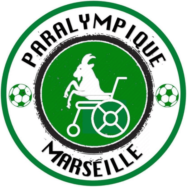 Paralympique Marseille badge