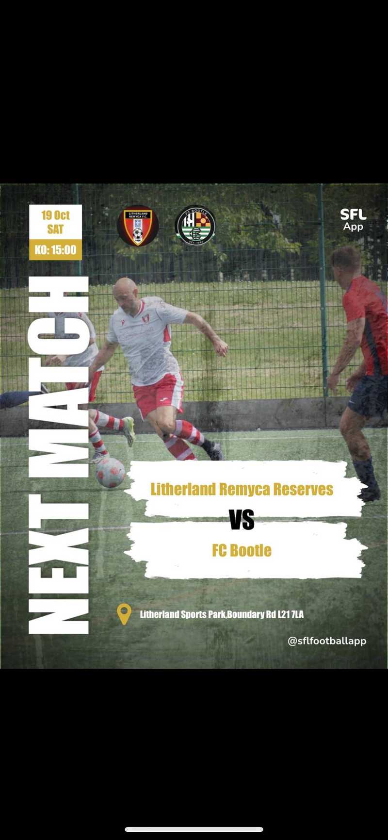 Litherland Remyca Res Suffer Heavy Defeat to FC Bootle