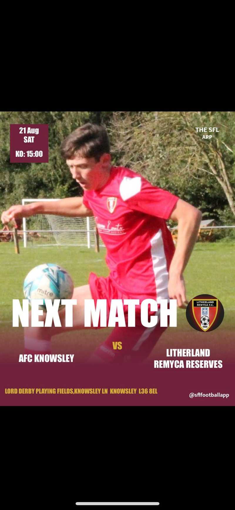 Litherland Remyca Res and AFC Knowsley Share the Spoils in Thrilling Draw