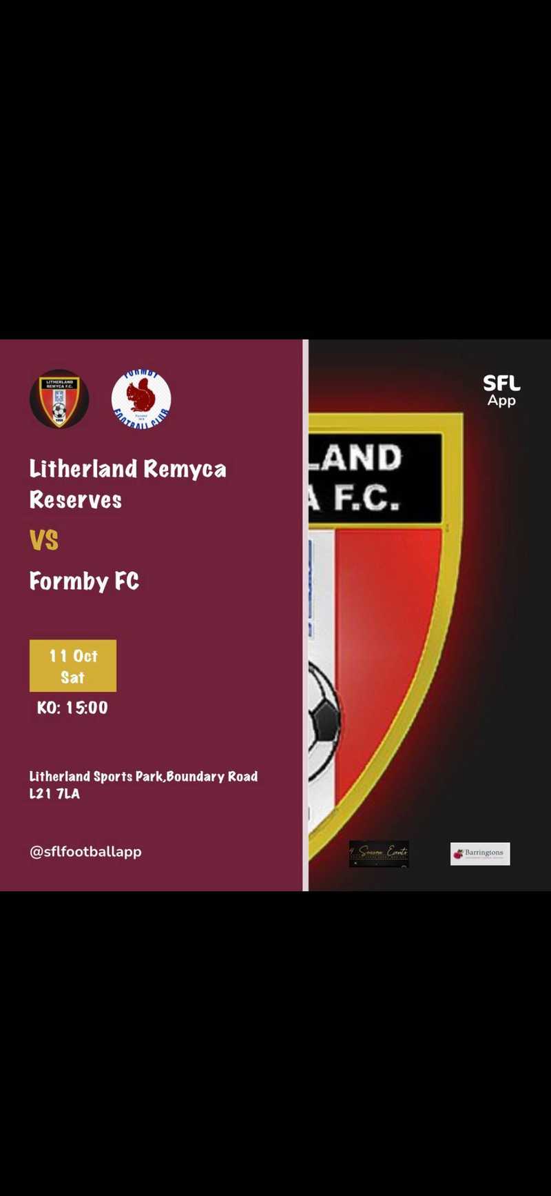 Litherland Remyca Res Fall to Narrow 3-2 Defeat Against Formby FC
