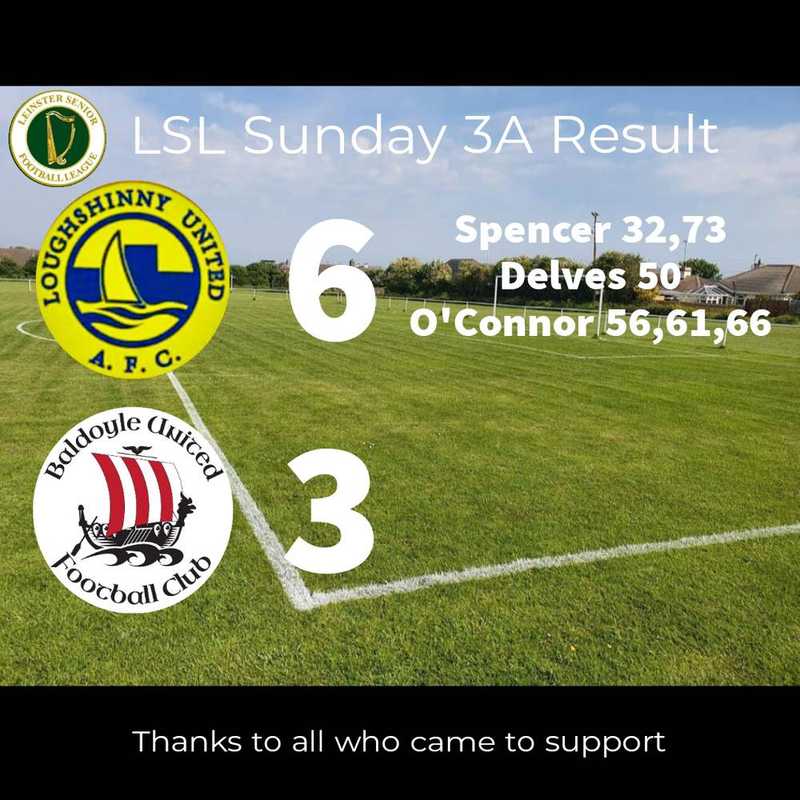 Match Report - BALDOYLE UNITED - 18 Sep 2022