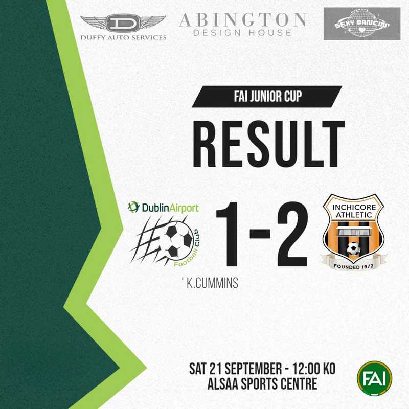 Dublin Airport FC Slumps to Defeat Against Inchicore Athletic FC