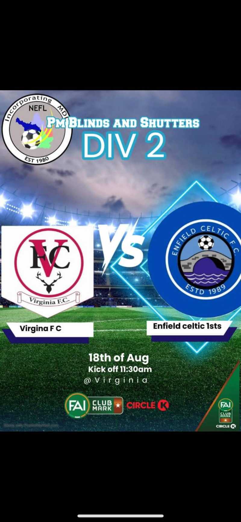 Thrilling Encounter Sees Enfield Celtic Fall Just Short