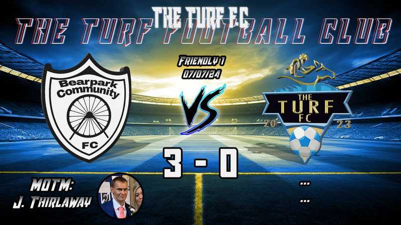 First Game Back | BEARPARK 3-0 TURF