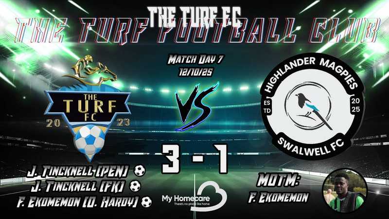 LET THERE BE CARNAGE!! | TURF 3-1 SWALWELL HIGHLANDER