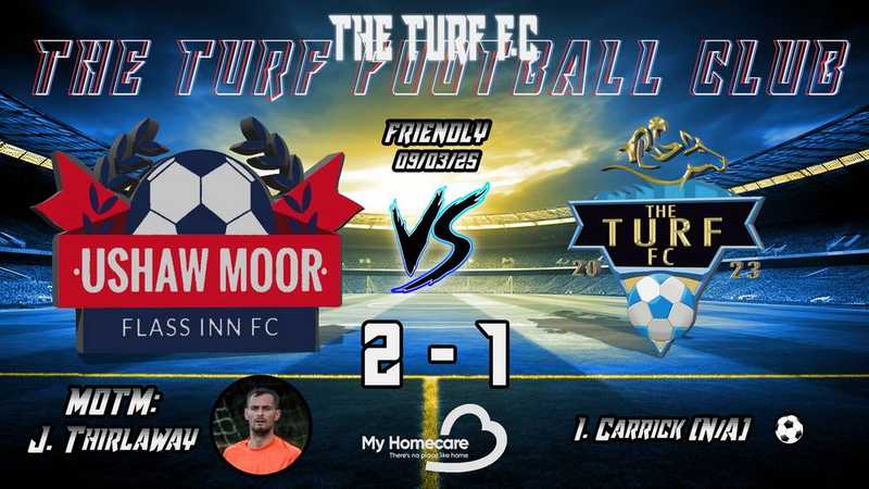 Missed Chances & New Faces - USHAW MOOR FLASS 2-1 TURF