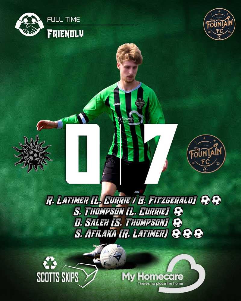 Burnopfield Sun Inn First 0 vs 7 The Fountain FC