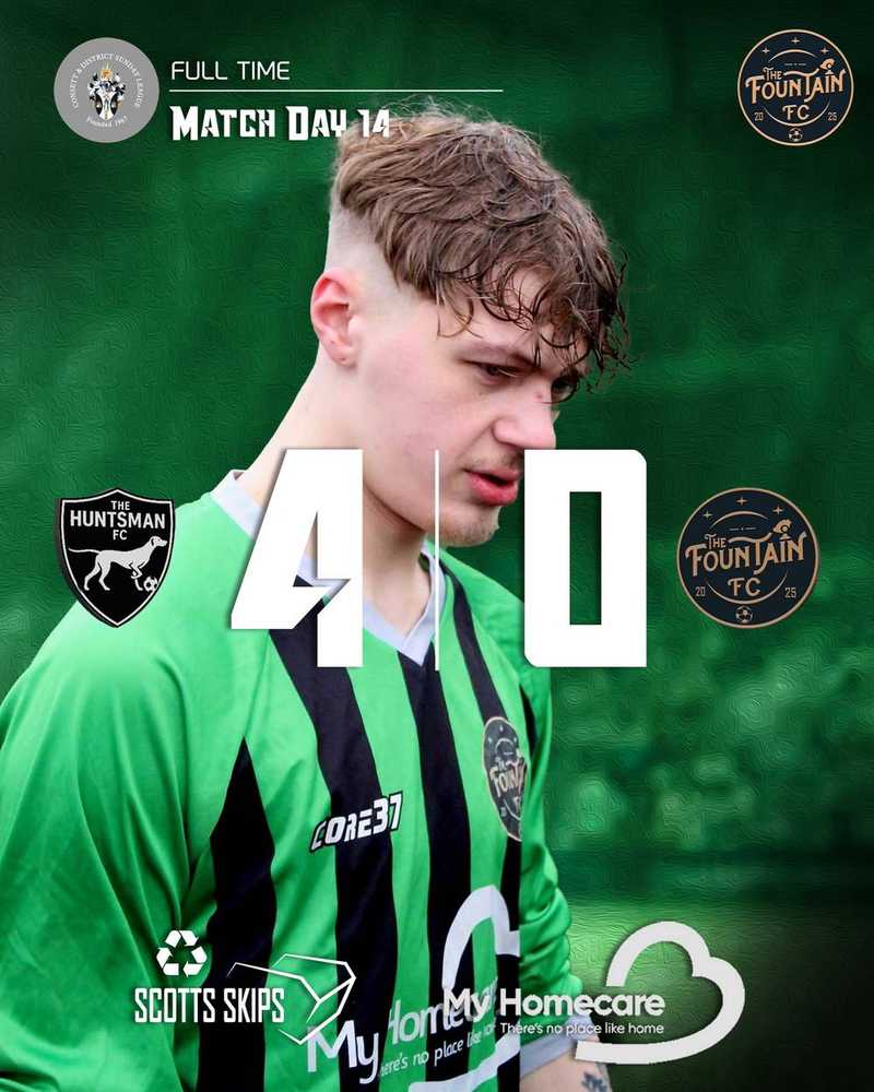 Blaydon The Huntsman FC 4 vs 0 The Fountain FC