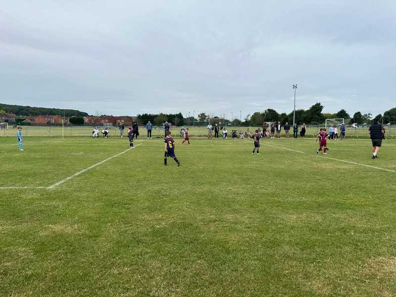 Sherwood Arrows FC Dominate Cotgrave Blue u8s in Friendly