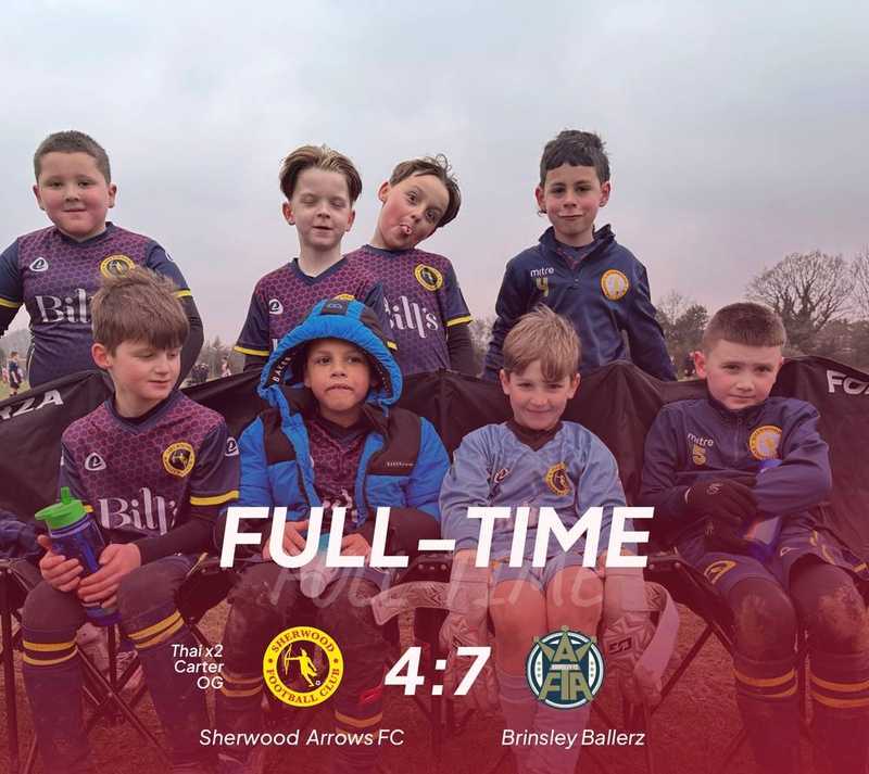 Sherwood Arrows FC Fall Short in High-Scoring Thriller