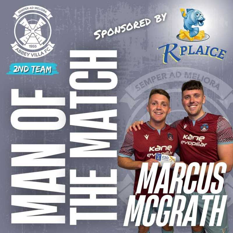 Abbey Villa F.C 2nds Hold St. Oliver Plunkett 2nds to Draw