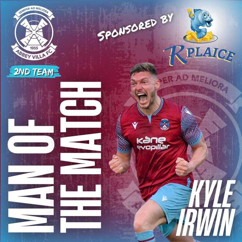 Abbey Villa F.C 2nds 4 vs 2 Comber Rec 2nds