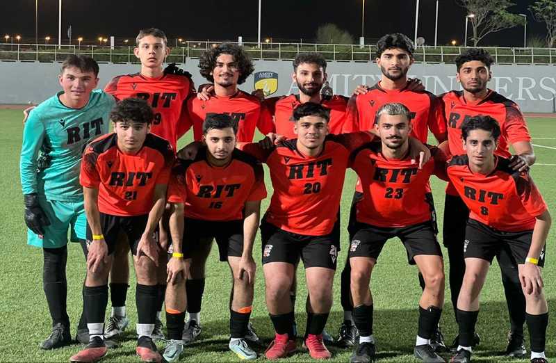 RIT Dubai Edge Westford University in Narrow Victory