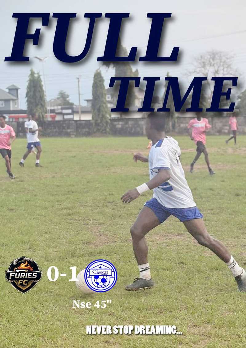 Vtoons Edge Furies Fc in Tight 1-0 Victory at Uyo