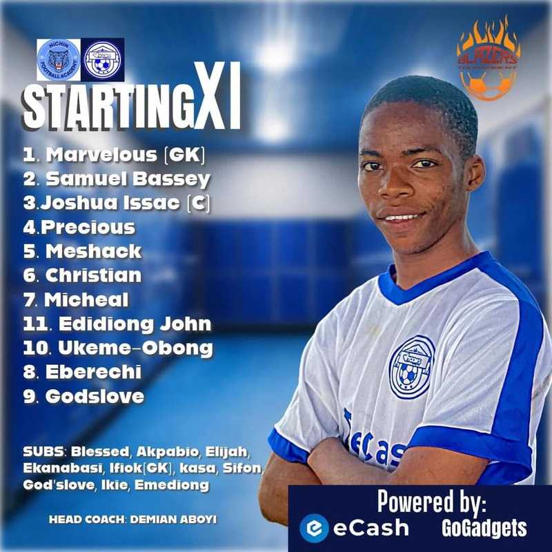 Vtoons FC Struggle in 3-0 Defeat to NICHIN FA at Uyo