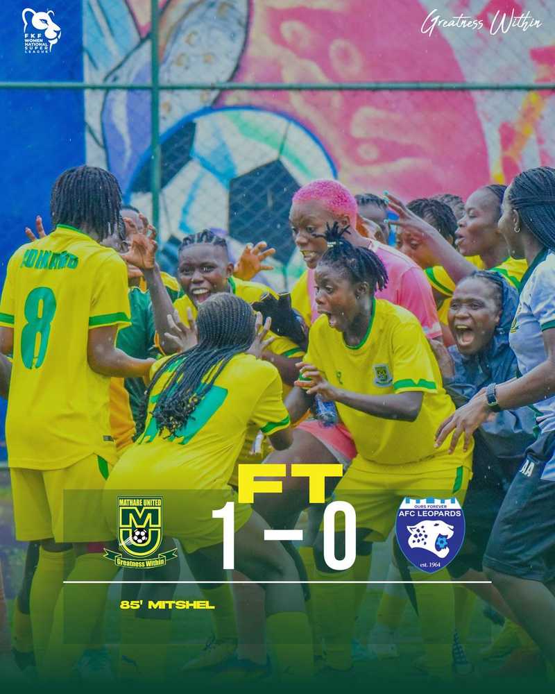 Mathare United Women FC 1 vs 0 AFC Leopardess