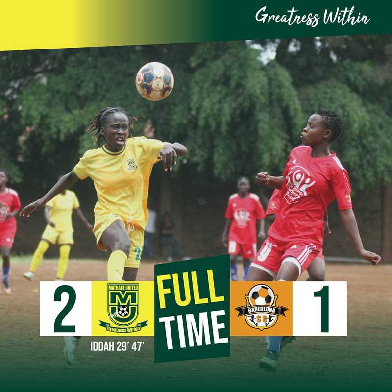 Mathare United Women Triumph Over Barcelona SC in Thrilling Clash