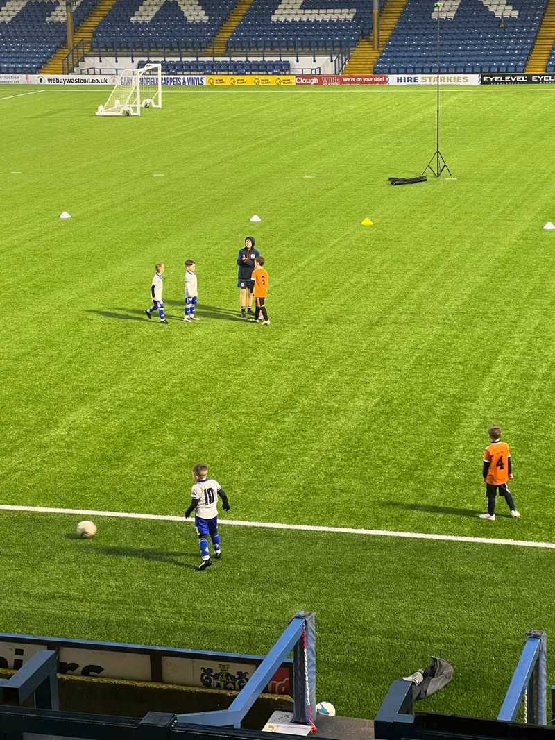 Footytotz’s Allstars Thrash Bury FC in Friendly Clash