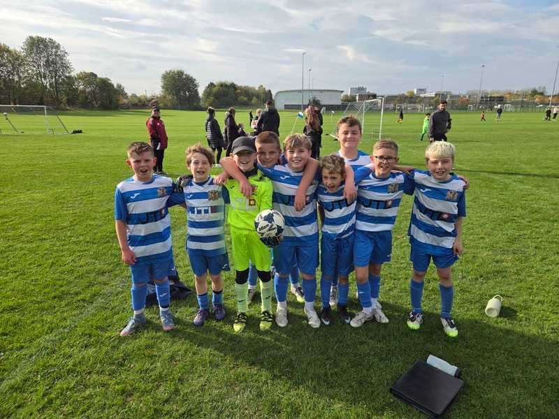 Newcastle Benfield Tardini u10 Sunday Dominate New Fordley Juniors U10 Blues 5-1