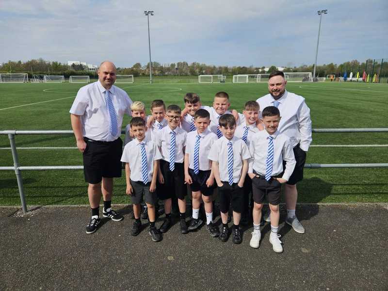 Newcastle Benfield Tardini 3 vs 1 Great Park Juniors U10 whi