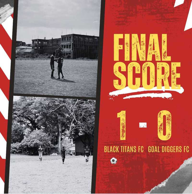 Goal Diggers FC Triumph Over Black Titans FC in Thrilling Match