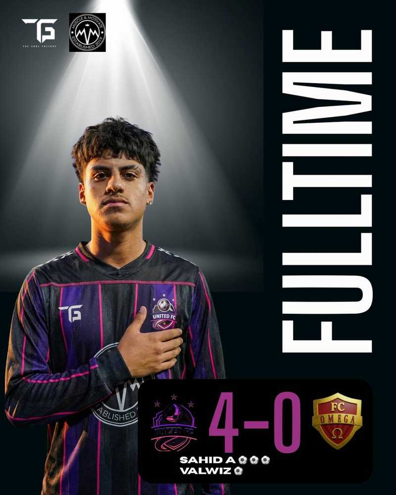 Silver Spring United Dominate FC Omega with Convincing 4-0 Win