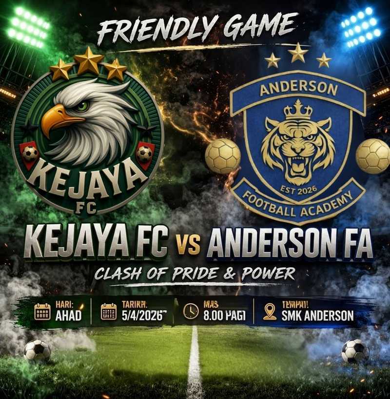 Anderson Academy U12 5 vs 0 KEJAYA FC