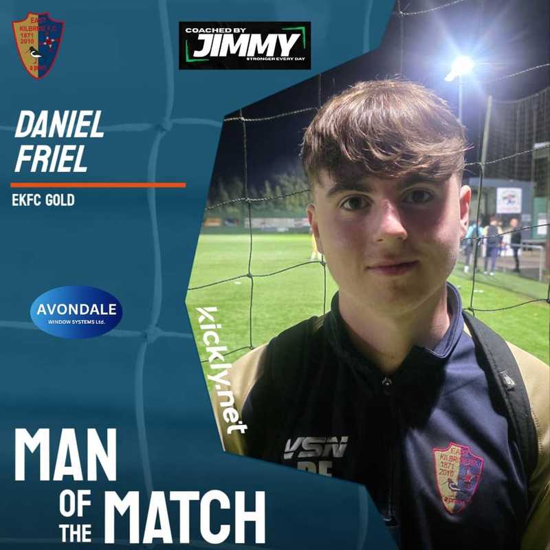 EKFC 09s Gold Dominate Baljaffray FC 11-1 at Colquhoun Park