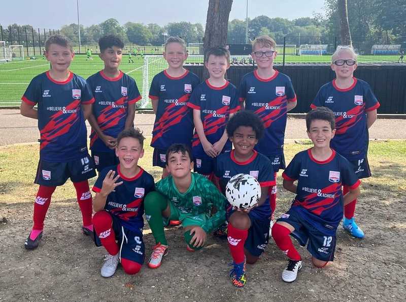 London Colney Colts u9 Blues